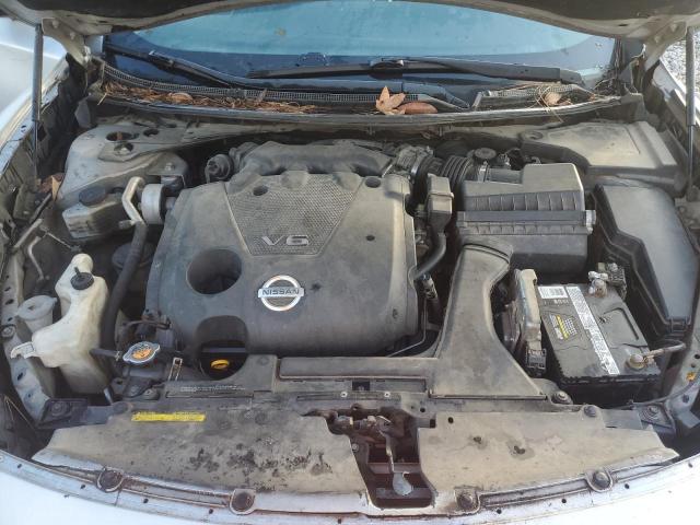 1N4AA5AP7CC853630 - 2012 NISSAN MAXIMA S SILVER photo 11