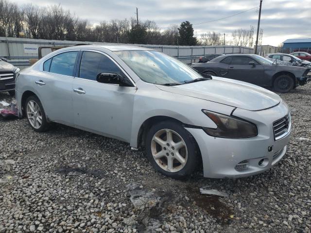 1N4AA5AP7CC853630 - 2012 NISSAN MAXIMA S SILVER photo 4