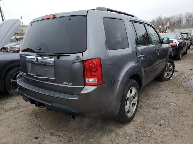 5FNYF4H47CB017044 - 2012 HONDA PILOT EX CHARCOAL photo 3