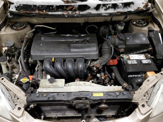 2T1KR32E43C013918 - 2003 TOYOTA COROLLA MA XR SILVER photo 11