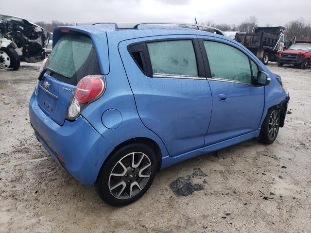 KL8CE6S95FC710234 - 2015 CHEVROLET SPARK 2LT BLUE photo 3