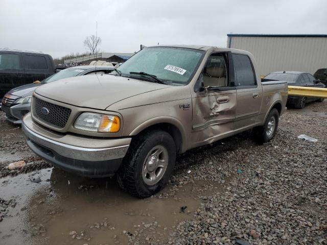 1FTRW07L63KA81228 - 2003 FORD F150 SUPERCREW TAN photo 1