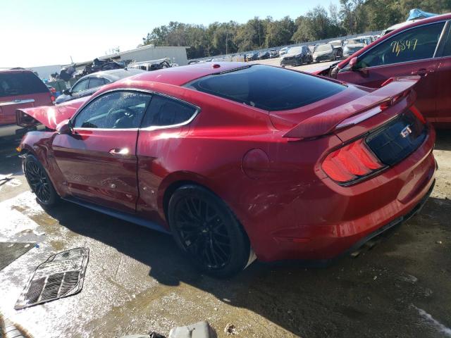 1FA6P8CF2J5137570 - 2018 FORD MUSTANG GT BURGUNDY photo 2