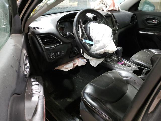 1C4PJMBX0KD385276 - 2019 JEEP CHEROKEE TRAILHAWK BLACK photo 8