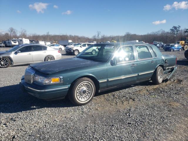 1LNLM81W4TY663169 - 1996 LINCOLN TOWN CAR EXECUTIVE GREEN photo 1