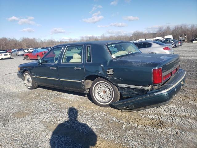 1LNLM81W4TY663169 - 1996 LINCOLN TOWN CAR EXECUTIVE GREEN photo 2