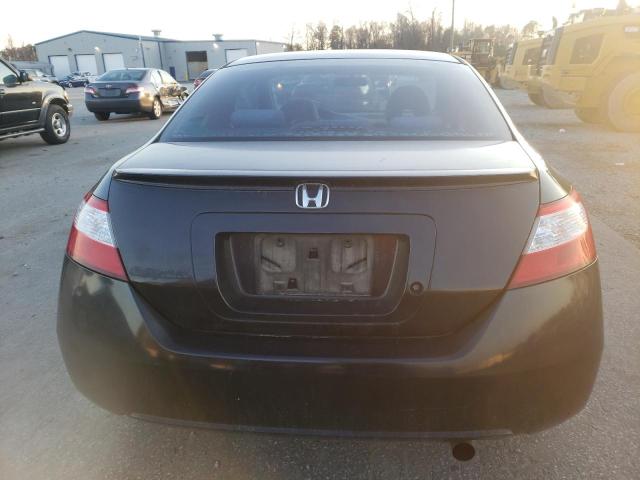 2HGFG126X8H527081 - 2008 HONDA CIVIC LX BLACK photo 6