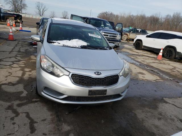 KNAFX4A62F5291545 - 2015 KIA FORTE LX SILVER photo 5