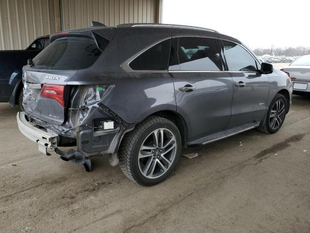 5FRYD4H88HB014877 - 2017 ACURA MDX ADVANCE GRAY photo 3