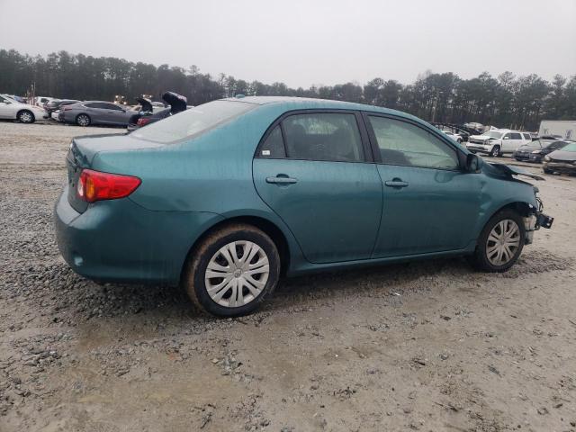 JTDBL40E09J054313 - 2009 TOYOTA COROLLA BASE TURQUOISE photo 3