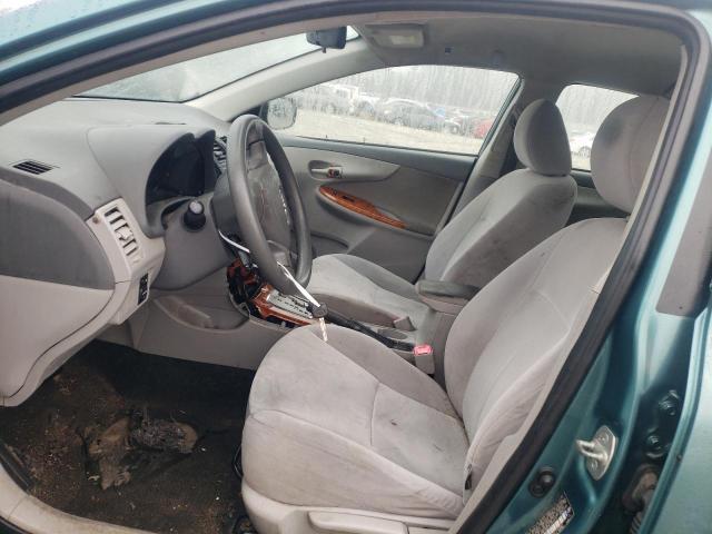 JTDBL40E09J054313 - 2009 TOYOTA COROLLA BASE TURQUOISE photo 7