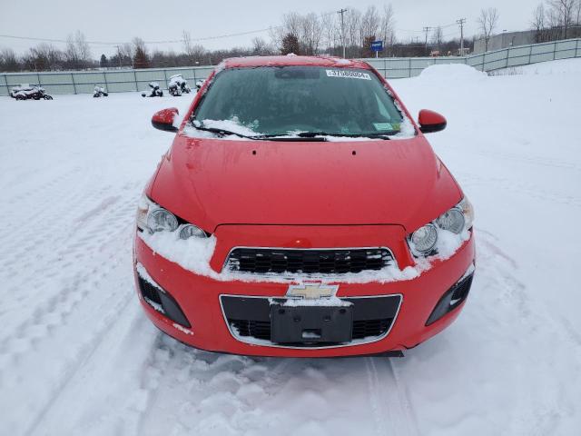 1G1JC5SH2E4152110 - 2014 CHEVROLET SONIC LT RED photo 5