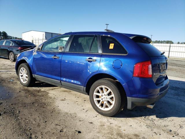 2FMDK3GC5DBA97841 - 2013 FORD EDGE SE BLUE photo 2