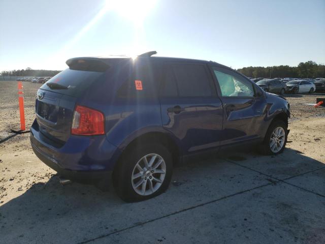 2FMDK3GC5DBA97841 - 2013 FORD EDGE SE BLUE photo 3