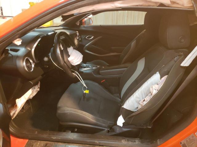 1G1FB1RS1K0157076 - 2019 CHEVROLET CAMARO LS ORANGE photo 7