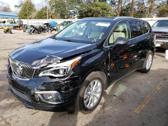 LRBFXBSA4HD089520 - 2017 BUICK ENVISION ESSENCE Սև լուսանկար 1