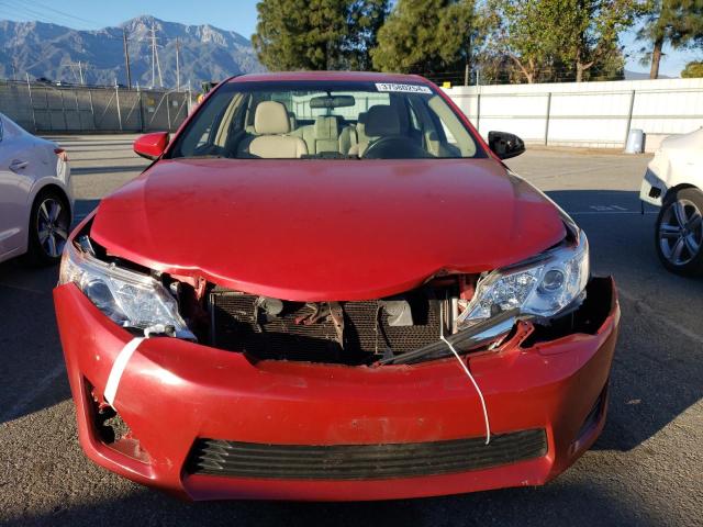 4T1BF1FK3EU833874 - 2014 TOYOTA CAMRY L RED photo 5