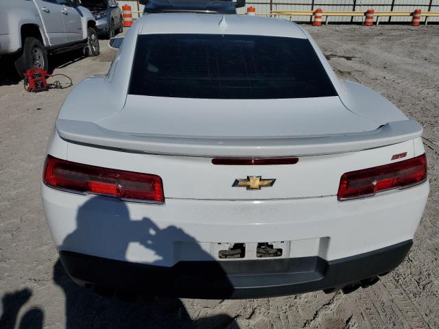 2G1FS1EW6E9280181 - 2014 CHEVROLET CAMARO SS WHITE photo 6