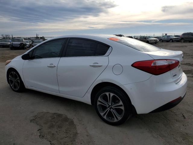 KNAFZ4A86E5161469 - 2014 KIA FORTE EX WHITE photo 2