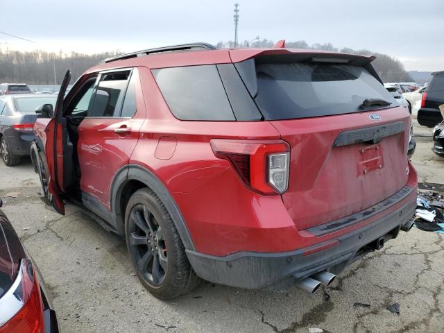 1FM5K8GC1LGB91675 - 2020 FORD EXPLORER ST RED photo 2