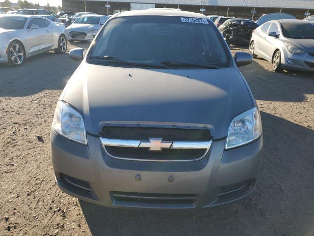 KL1TD566X8B123158 - 2008 CHEVROLET AVEO BASE GRAY photo 5