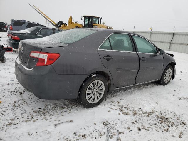 4T4BF1FK0DR312955 - 2013 TOYOTA CAMRY L GRAY photo 3