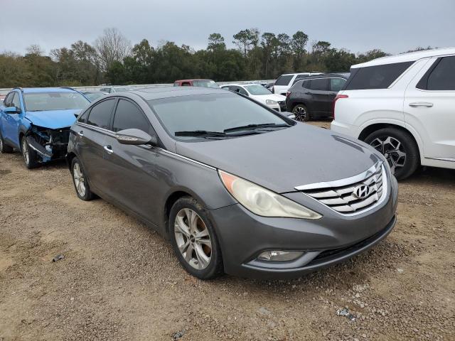 5NPEC4AC2BH304403 - 2011 HYUNDAI SONATA SE GRAY photo 4