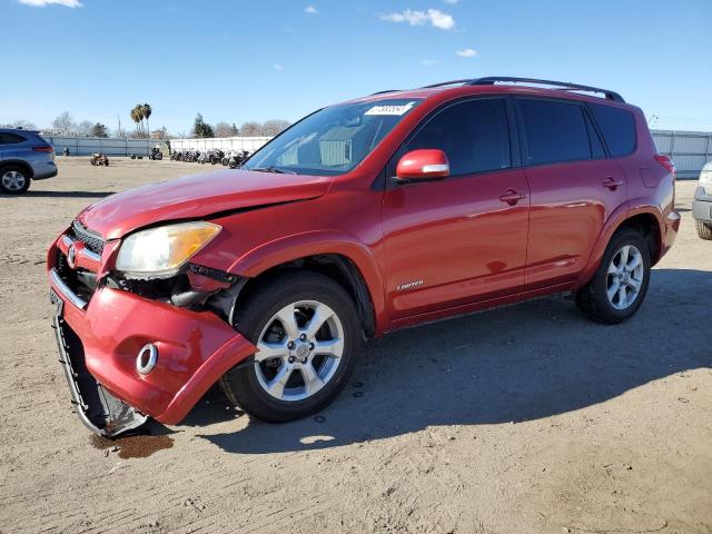 JTMYF4DVXA5016922 - 2010 TOYOTA RAV4 LIMITED RED photo 1