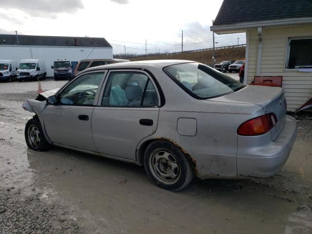 2T1BR12E9XC184609 - 1999 TOYOTA COROLLA VE SILVER photo 2