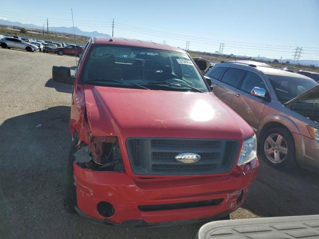 1FTRX12WX6NA81787 - 2006 FORD F150 RED photo 5