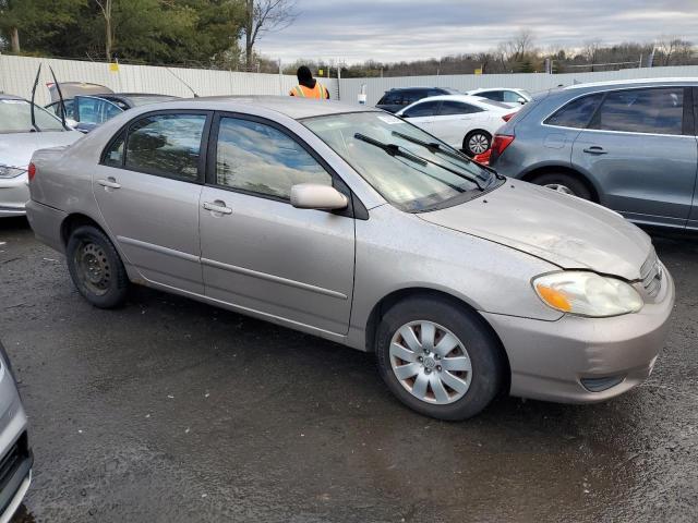 2T1BR32E73C144521 - 2003 TOYOTA COROLLA CE BEIGE photo 4