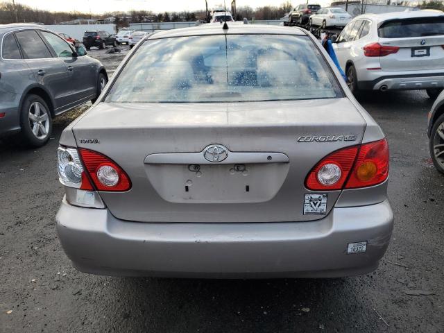 2T1BR32E73C144521 - 2003 TOYOTA COROLLA CE BEIGE photo 6