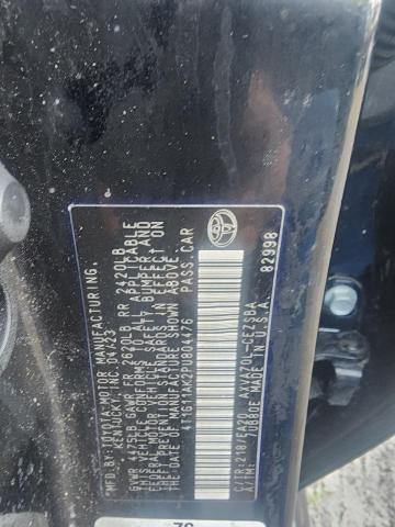 4T1G11AK2PU804476 - 2023 TOYOTA CAMRY SE NIGHT SHADE BLACK photo 10