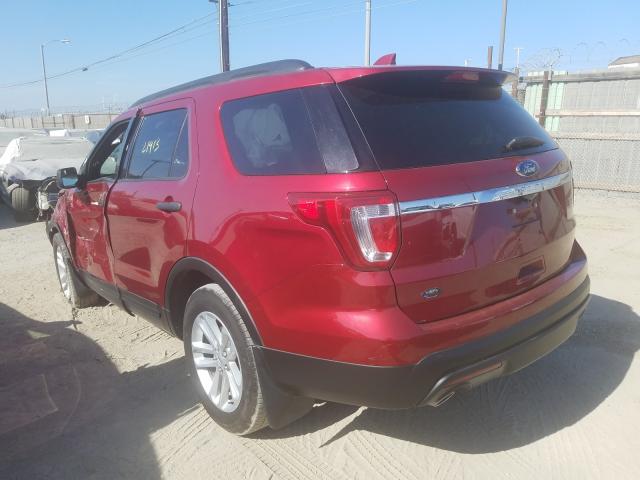 1FM5K7B83HGC85464 - 2017 FORD EXPLORER  photo 3