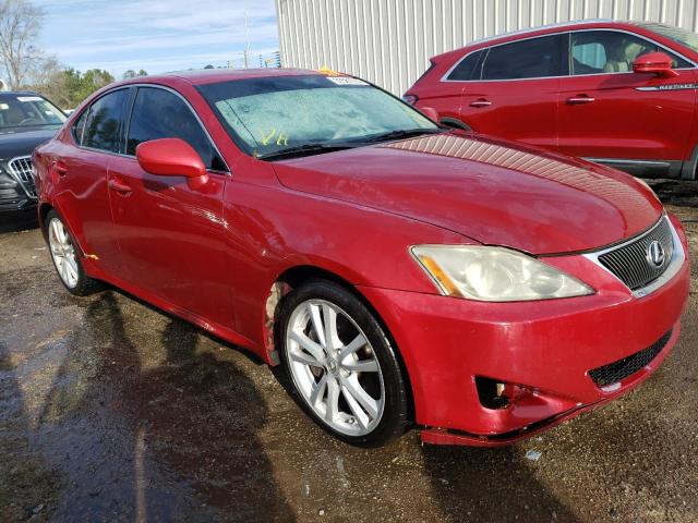 JTHBE262865004306 - 2006 LEXUS IS 350 BURGUNDY photo 4