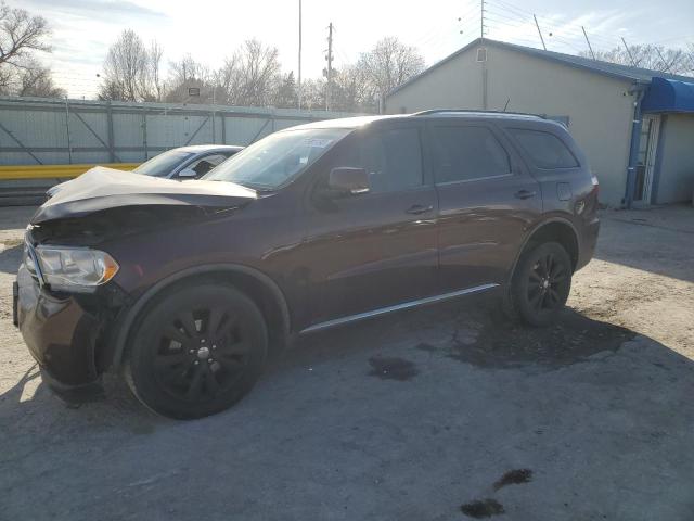 1C4RDJDG4CC153346 - 2012 DODGE DURANGO CREW BURGUNDY photo 1