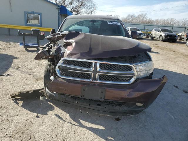 1C4RDJDG4CC153346 - 2012 DODGE DURANGO CREW BURGUNDY photo 5