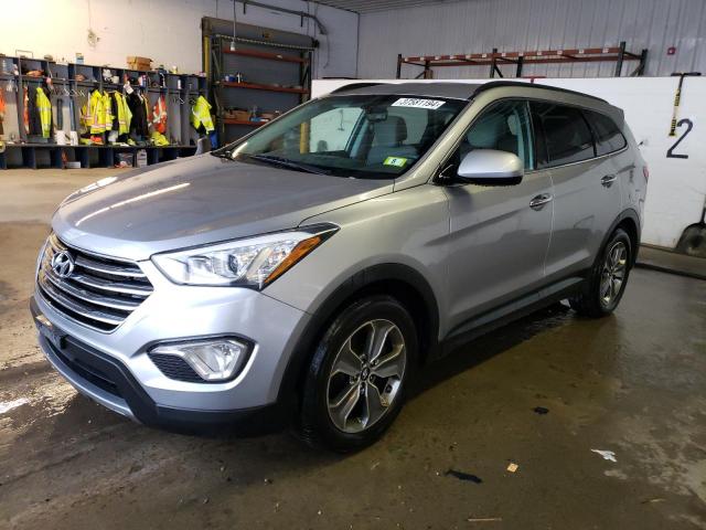 KM8SMDHF4GU161379 - 2016 HYUNDAI SANTA FE SE SILVER photo 1