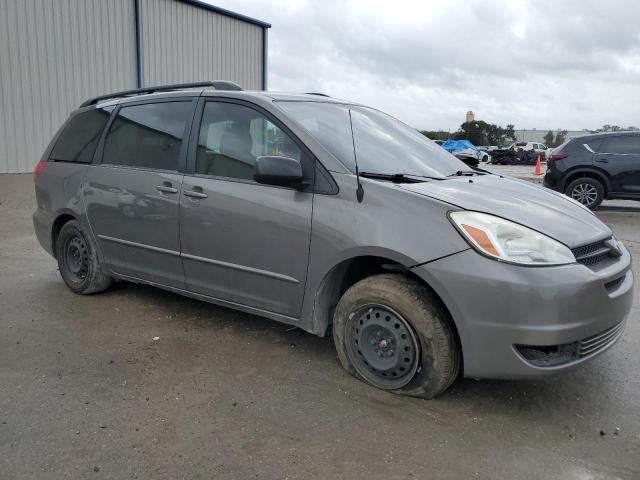 5TDZA23C14S036868 - 2004 TOYOTA SIENNA CE GRAY photo 4