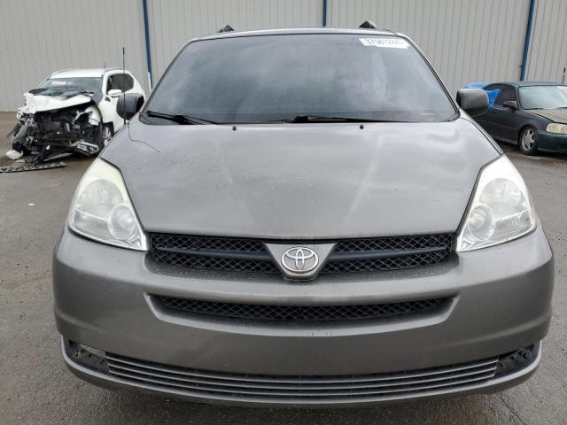 5TDZA23C14S036868 - 2004 TOYOTA SIENNA CE GRAY photo 5