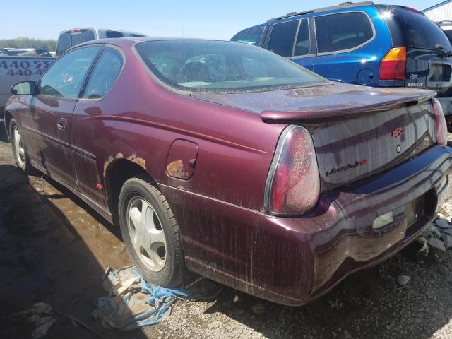 2G1WX12K649200220 - 2004 CHEVROLET MONTE CARLO SS  ფოტო 3