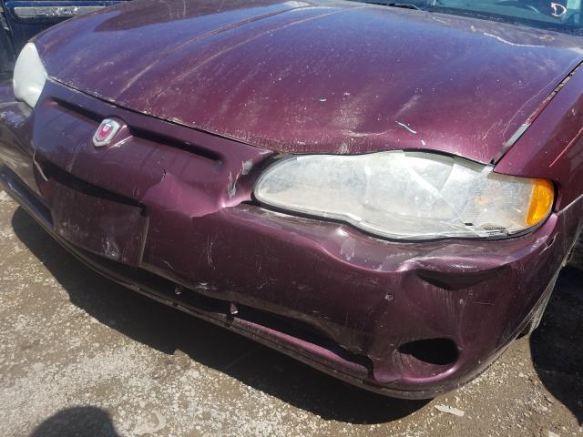 2G1WX12K649200220 - 2004 CHEVROLET MONTE CARLO SS  photo 9