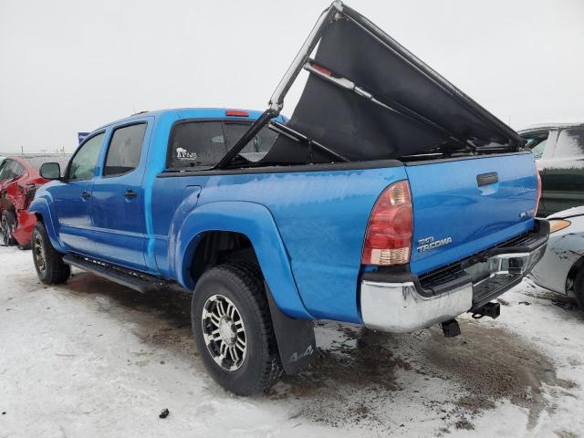 5TEMU52N58Z486022 - 2008 TOYOTA TACOMA DOUBLE CAB LONG BED BLUE photo 2