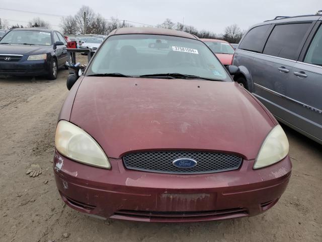 1FAFP53UX5A310875 - 2005 FORD TAURUS SE MAROON photo 5