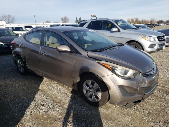 5NPDH4AE0GH692267 - 2016 HYUNDAI ELANTRA SE GRAY photo 4