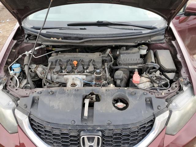 2HGFB2F98FH535945 - 2015 HONDA CIVIC EXL MAROON photo 11