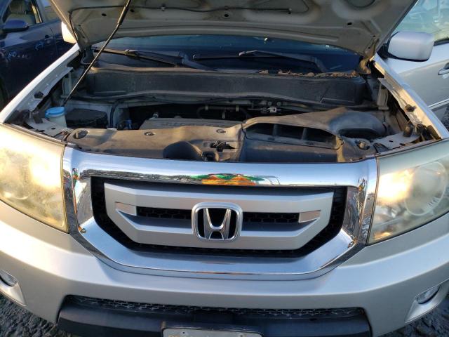 5FNYF48539B052679 - 2009 HONDA PILOT EXL SILVER photo 12