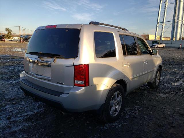 5FNYF48539B052679 - 2009 HONDA PILOT EXL SILVER photo 3