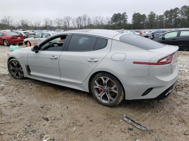 KNAE55LC1J6040013 - 2018 KIA STINGER GT2 GRAY photo 2