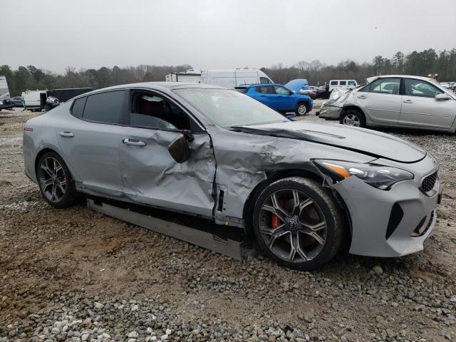 KNAE55LC1J6040013 - 2018 KIA STINGER GT2 GRAY photo 4